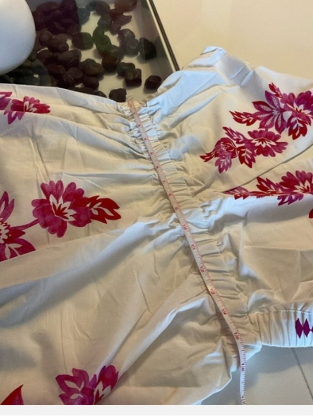 FARM Rio Flowerful Birds Off White Pink Floral Maxi Dress Size XL - Picture 10 of 15